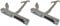 Ufixt 2 x Smeg Compatible Cooker Oven Door Hinge