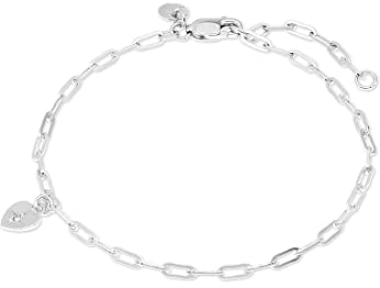 Guido Maria Kretschmer Damen-Armband 925er Silber 1 Diamant One Size, Silber 32021878