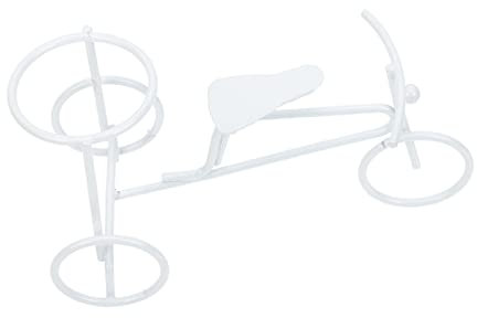 Cabilock Candeliere a Forma Bicicletta in Portacandele Mini in Metallo Per Decorazioni Romantiche Portacandele Da Tavolo 12.5x6x9.5 Cm Per Feste e Cene