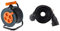 Enrouleur 4 prises HO5VV-F 3G1mm² 25m + coupe-circuit - Zenitech & Prolongateur 16A 2P+T HO5VV-F 3G1,5mm² Noir 5m