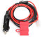 Aramox 1,5 M/4,9 Ft 12 V Autoradio-Stromkabel, T-förmiges 2-Pin-Kabel, Passend fürTM-201B, Kompatibel mitTM-261A/271, YAESU-Mobilfunkgerät