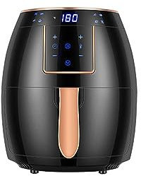 NEZIH Air Fryer 5.5L, Risparmio Energetico, Alta Capacità, Salvaschermo e Basso Rumore, Antiaderente e Lavastoviglie/Touch