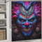 PAZZK Duschvorhang Joker Duschvorhänge Wasserdicht Polyester Stoff Waschbar Bad Vorhäng Für Badzimmer Mit 12 Haken 72x72Inch (183x183cm)