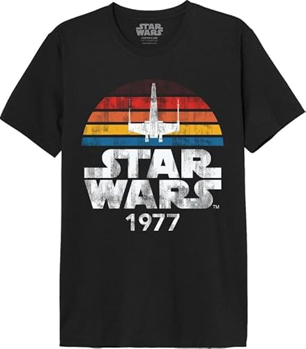 Star Wars 1977 - Millennium Falcon Männer T-Shirt schwarz