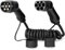 EVloaded | Câble de Recharge EV Type 2, Spirale 3M, 32A, 3 Phases, Compatible Wallbox, Câble de Recharge pour Voiture Électrique, Certifié CE & TÜV