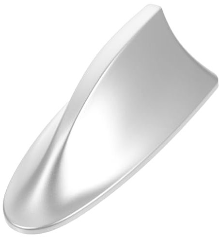 CHILDWEET Car Shark Fin Antenna Cover Shark Fin Antenna for Car Roof Aerial Base with Radio Signal Cover No Drill Installation Color Universal Fit for Cars Trucks and Suvs Car Aerial
