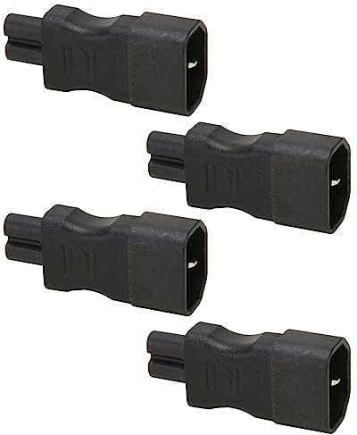 IEC320 C14 auf C7 Netzkabel, für PDU Laptop USV, 4 Stück