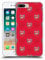 Head Case Designs Officially Licensed Arsenal FC Red Crest Patterns Soft Gel Case Compatible With Apple iPhone 7 Plus/iPhone 8 Plus