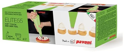 PAVONI sac A Poche MONOUSO 53x28 100pz, Monocolore, 55 cm