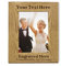 Personalised Photo Frame Laser Engraved Photo Frame 7X5 Personalised Picture Frame Perssonalised Gifts for Wedding Mothers Day Fathers Day Christmas with Any Text (Portrait, Personalised Text)