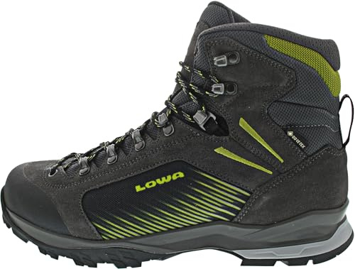 LOWA Herren Trekking Schuhe Vigo GTX 210708 Graphite/Lime 46.5