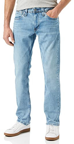 Pepe Jeans Cash Pantalons Homme Bleu (Denim-VX5) 33W/32L
