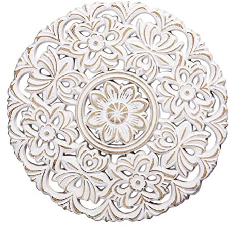 Mandala Wanddeko Holz des Lebens Wanddeko Holz Wandschmuck Hängende Boho Wanddeko Wohnzimmer Schlafzimmer Dekoration