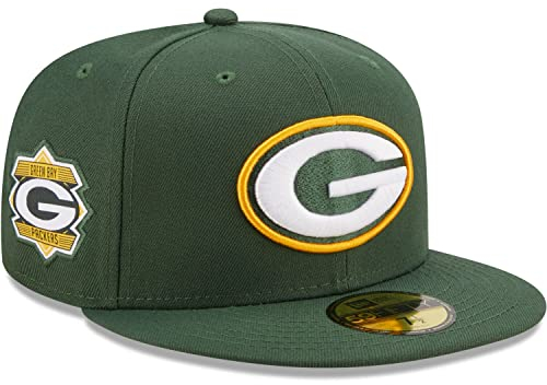 New Era 59Fifty Cap - Side Patch Green Bay Packers - 7 1/8