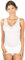 La Primula Verde, EGI, Spalla Larga con Pizzo Donna Cotone, in Filo di Scozia, dalla 2 alla 7, Bianco e Nero Art. 124 EGI+ Sacca BIO Set (6 XL IT Donna, Bianco)