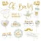 Aurasky Babyparty Deko, Babyparty Foto Requisiten Oh Baby Girlande Decoration, Babyshowerparty Fotobox Accessoires Party Zubehör für Baby Shower Babydusche Gender Reveal Party
