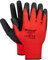 PROOF COMFORT & SAFETY Arbeitshandschuhe 12 Paar Präzise Montagehandschuhe Mit PU-Beschichtung Latexbeschichtung Schutzhandschuhe Für Mechaniker Bauarbeiter Größe 9 Redwork Rot Schwarz