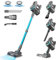 Akku Staubsauger, 20000pa Saugleistung Ultraleichter Staubsauger Kabellos, Vacuum Cleaner Handstaubsauger, 40 Min Laufzeit, kabelloser Staubsauger Stielstaubsauger für Tierhaare,Teppich und Hartböden