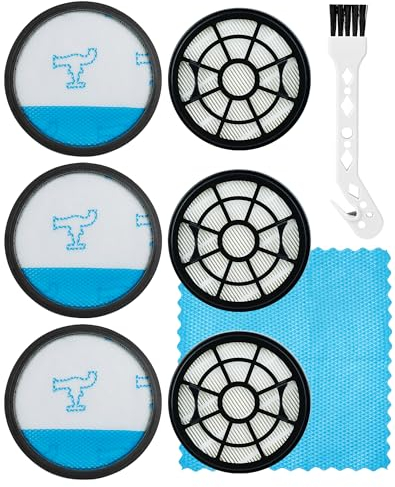 6 Pezzi Filtro HEPA per Aspirapolvere Rowenta Swift Power Cyclonic RO2910EA RO2913EA RO2915EA RO2932EA RO2933EA RO2957EA RO2981EA Filtri di Ricambio per Rowenta RO29XX Accessori ZR904301