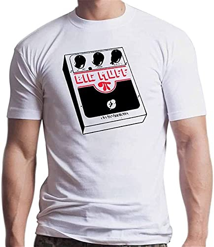 HAILAJUN Sell Guitar Pedal Effect shoegaze Grunge Distortion Fuzz Box Big muff - t-Shirt White White XXL