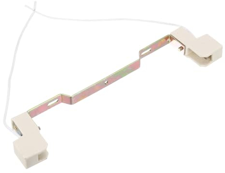 PATIKIL Douille R7S de 189 mm, 1 Pack Support de Lampe en Céramique Convertisseur de Base d'Ampoule de Douille Halogène à Double Extrémité avec Câble, Blanc Multicolore