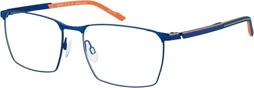 AD LIB Brillengestell (Modell AB3355) für Herren, Rechteckig, gefertigt aus Titan (inklusive Brillenetui)