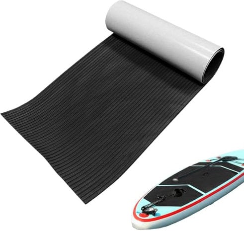 Boat Flooring EVA Sheet | Boat Flooring Sheet Self-Adhesive EVA Mat | Trimmable Marine Carpet for Surfing Safety and Joy for Kayak, Yachts, Motorboats, Ski Board