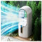 BesBet Ventilatore Esterno con Nebulizzatore, USB Ricaricabile, con Umidificatore Ventilatore Nebulizzatore Umidificazione dell'Aria Ventilatore Senza Pale Ardes, per Casa, Ufficio, Viaggi