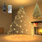 YOUBST Catena di luci per albero di Natale con anello, 300 LED, illuminazione natalizia, 8 modalità timer, IP44, impermeabile, per 150 cm, 180 cm, 210 cm, 240 cm, colore bianco caldo