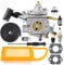 GoaMotors BR550 Carburetor with 4282 141 0300 Air Filter Kit Fit for Stihl Backpack Leaf Blower BR500 BR550 BR600 BR700, Replaces for Zama C1Q-S183 Replaces for Stihl 4282 120 0606 4282 120 0607