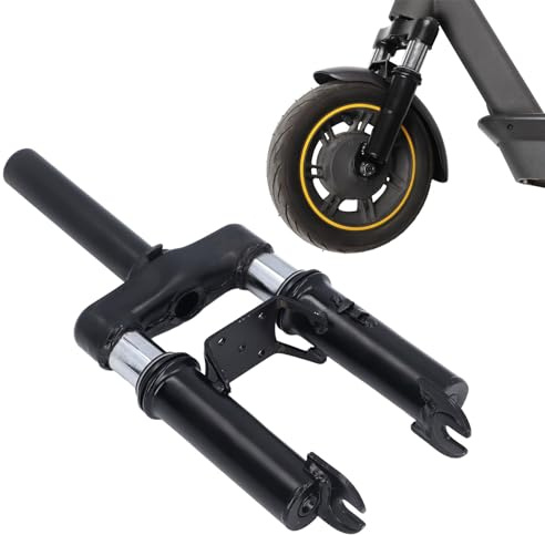Forcella ammortizzata anteriore da 14 pollici, forcella ammortizzata per bici, forcella per scooter, struttura in acciaio, riduce le vibrazioni, guida confortevole per scooter