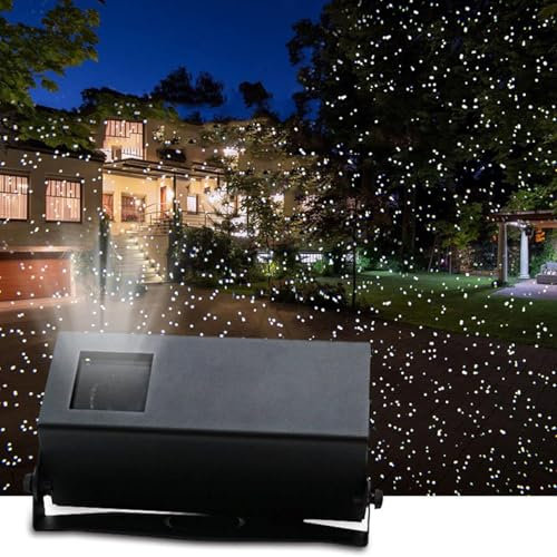Firefly Lumières de Jardin Projecteur d'étoiles Laser Lumières de Noël,IP65 étanche,Projecteur de Paysage,Décorations Lumières de scène,avec télécommande,Five-colorlight