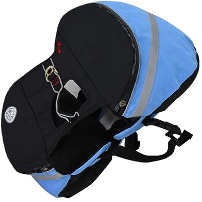 GANAZONO Hunderucksack Sportrucksack Für Hunde Sicherheits-fluoreszenzband Und Seitentaschen Oxford S