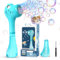 Panacare Dinosaurier Seifenblasenspielzeug, Elektrische Kinder Seifenblasenmaschine mit 360ML Seifenblasenlösung Bubble Stick 5000+ Seifenblasen/Min für Outdoor/Party/Hochzeit/Ostern, Bubble Machine