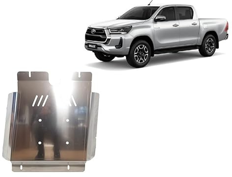 Scut Protection Aluminium Unterfahrschutz für Getriebe kompatibel mit für Toyota Hilux Invincible (2021-2025) Scut Protection