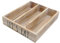KiBcsLic Organizador de Cubiertos de Madera, Caja Compacta para Guardar Cubiertos, Ideal para Bar, Cocina Y Cuchillos.