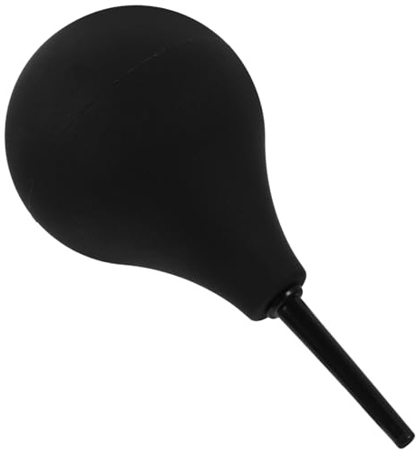 VALICLUD 224 Ml Silikon Ohrwaschball Groß Schwarz mit Saugstarker Pumpfunktion Staubfreie Ohrreinigung für Babys Kinder und Erwachsene Sichere Handhabung für Präzise Anwendung