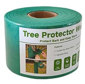 Envoltura Protectora de Árboles, Vendaje Protector para Árboles, Cubierta de Protección de Plantas a Prueba de Invierno, 30 m x 8 cm Funda para Plantas, Venda Protectora para Plantas