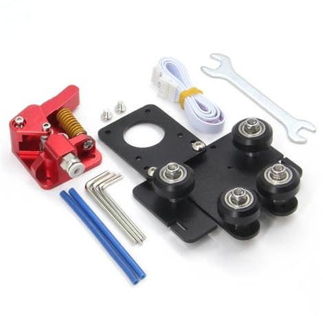 Direktes Dual-/Single-Gear-Extruder-Stützkit, einfaches Drucken mit flexiblem Filament for Ender 5/Ender 5 Pro/5 Plus(Dual Extruder Kit)