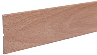 Knickleiste - Knickwinkel MDF-Träger 22 x 22 x 2.500mm mit Dekor Buche