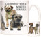 11OZ Mug Border Terrier Gift, Life is Better with A Border Terrier Dog, Ceramic Gift Mug. Dishwasher Safe