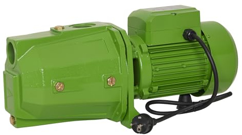 CHM GmbH Gartenpumpe 1500 Watt JET Pumpe selbstansaugend 9m 6,1 Bar 6000 L/h Wasserpumpe Förderhöhe 61 Meter