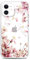 RXKEJI iPhone 12 Mini Hülle Handyhülle TPU Silikon Weiche Durchsichtig Klar Transparent Schutzhülle Handytasche Flexibel Handy Hülle für iPhone 12 Mini 5.4 Gold Butterfly Flower Pink