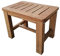 XFSHKJS Tabouret De Douche en Teck pour Douche Intérieure, Banc De Salle De Bain Douche Repose-Pieds Repose-Pieds Spa Sauna Siège Siège De Bain pour Personnes Âgées Handicapées Adultes Femme Enceinte
