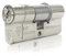 UAP Kinetica 3-Star Kitemarked Euro Cylinder Door Lock with Anti-Snap & 5 Keys - Security Barrel with Anti-Bump & Drill Features - Advanced Lock System Home & Office (80mm 40/40) (Polished Chrome)