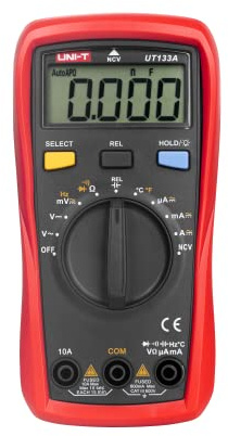 UNI-T Universalmessgerät Uni-T UT133A / MIE0435 / NCV/LCD-Bildschirm