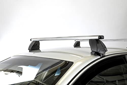 TEMA.. RIC-K1 PRO ALU Dachträger aus Aluminium für OPEL Corsa F (5-Türer) ab 2019 mit Standarddach - TÜV-GS-geprüft