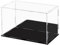 Ecoseao Acyrlic durchsichtige Display Box, mit Spiegelmontage Arbeitsplatten Würfel für Sammlerstücke, Vitrine für Actionfiguren, Sammlerstücke, Heimaufbewahrung (25 x 15 x 15 cm)