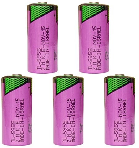 5-Pieces TL-5955 3.6V Battery for Tadiran TL-5955/S 3.6V 2/3 AA Lithium Battery (ER14335)