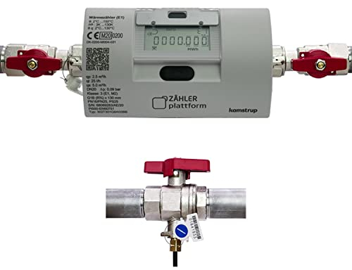 ZÄHLER plattform Ultraschall Wärmezähler MULTICAL® 303 Qn 2,5 m³/h, BL 130 mm Eichung 2023 inklusive Einbausatz 1